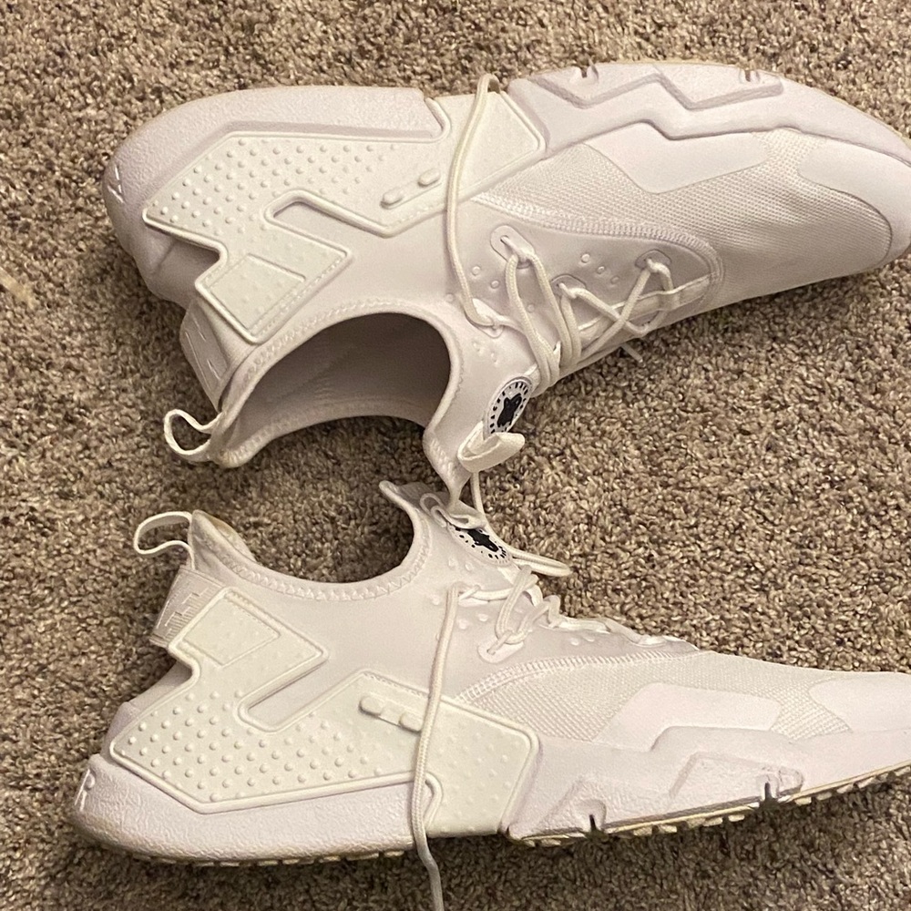 Nike Air Huarache Ultra Triple White Men’s 13 - Picture 7 of 9